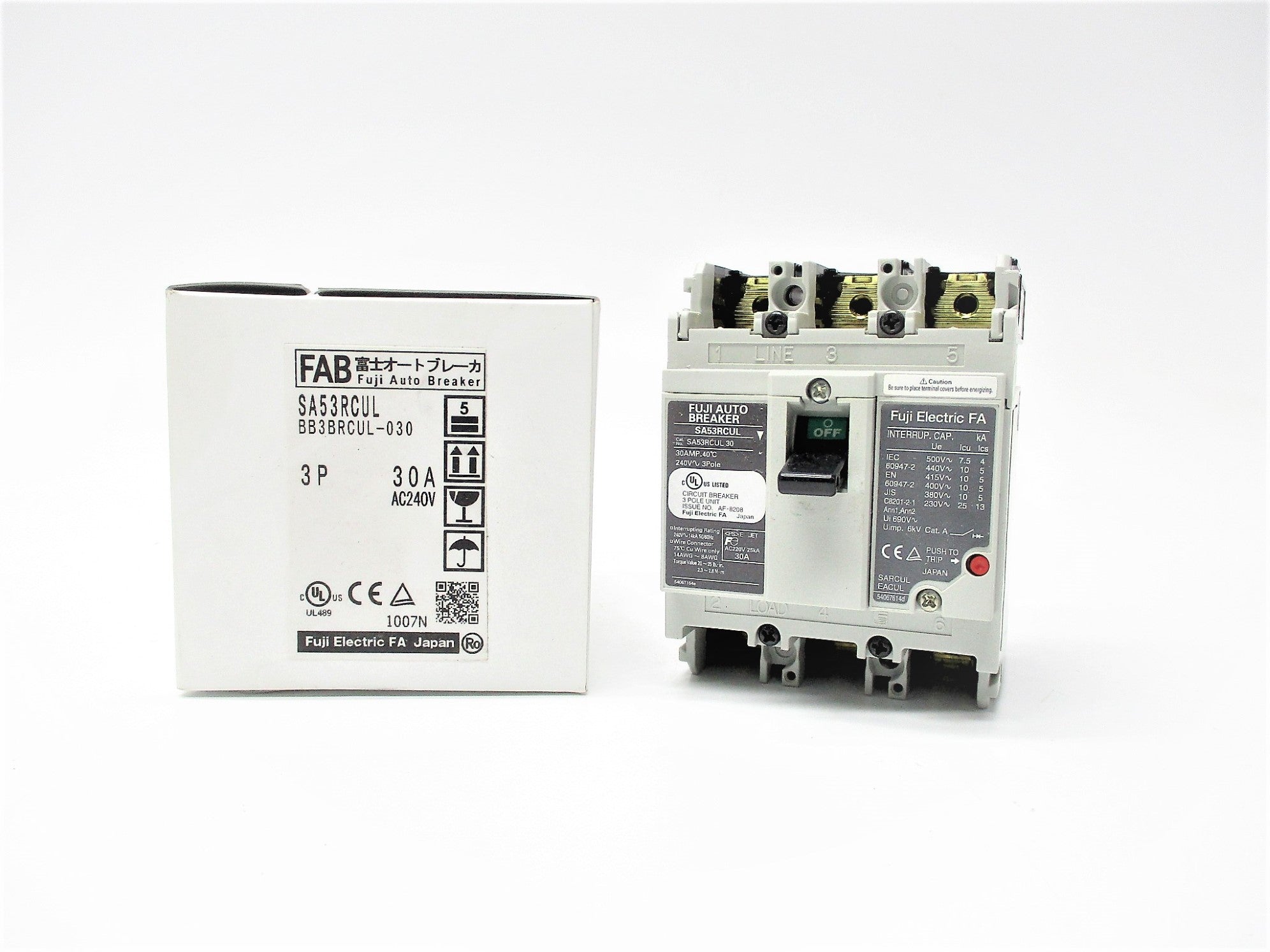 FUJI SA53RCUL 240V 30A NSMP