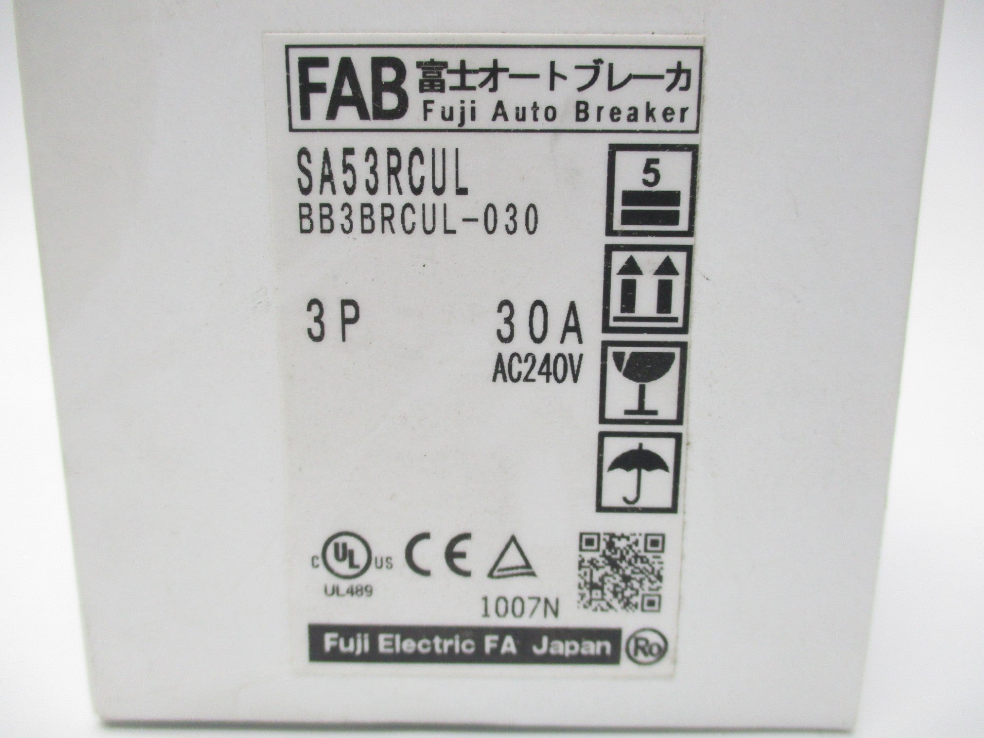 FUJI SA53RCUL 240V 30A NSMP