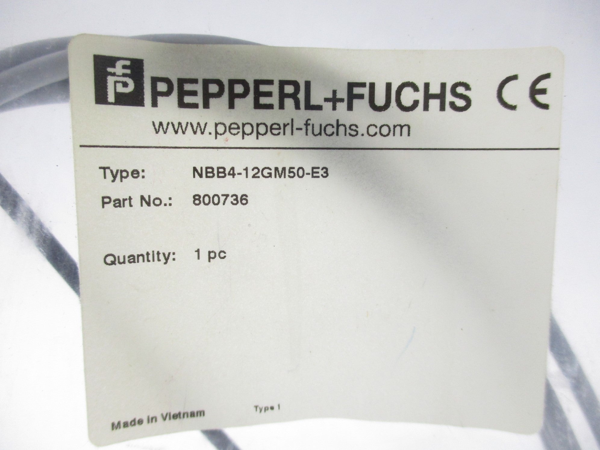 PEPPERL+FUCHS NBB4-12GM50-E3 NSMP