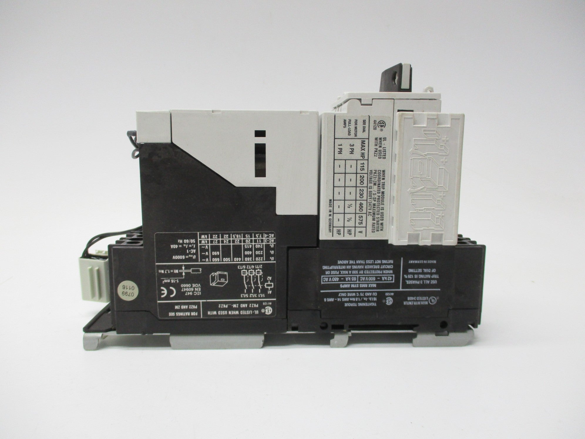 KLOCKNER MOELLER S-G-PKZ2 24VDC NSNP
