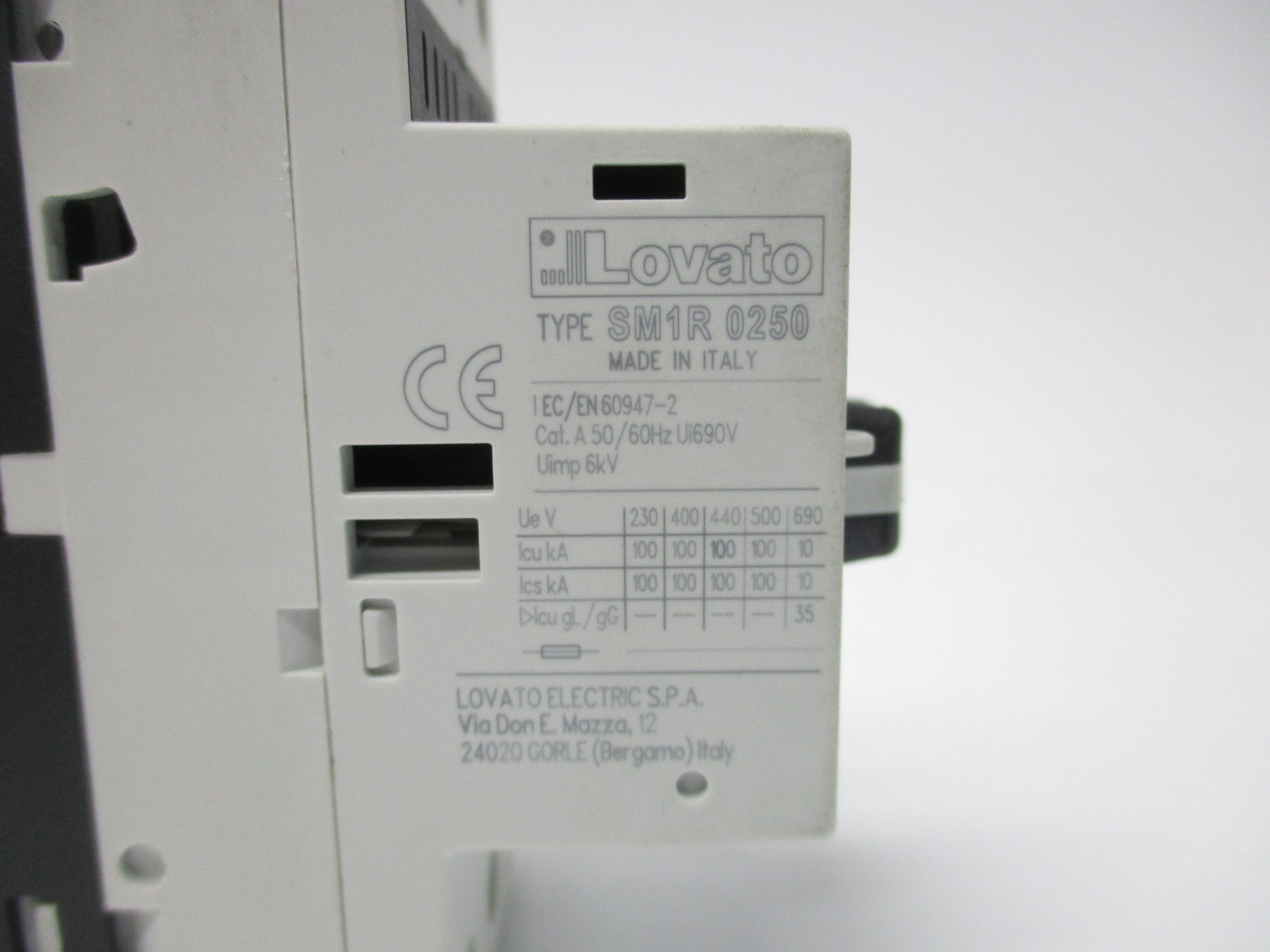 LOVATO SM1R0250 400V 1.6-2.5A NSMP