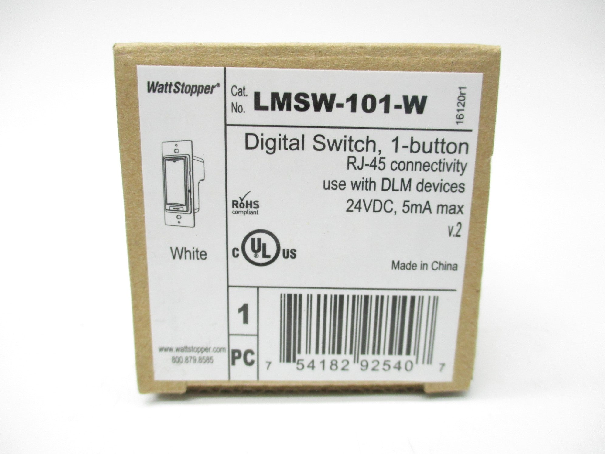 WATTSTOPPER LMSW-101-W NSMP