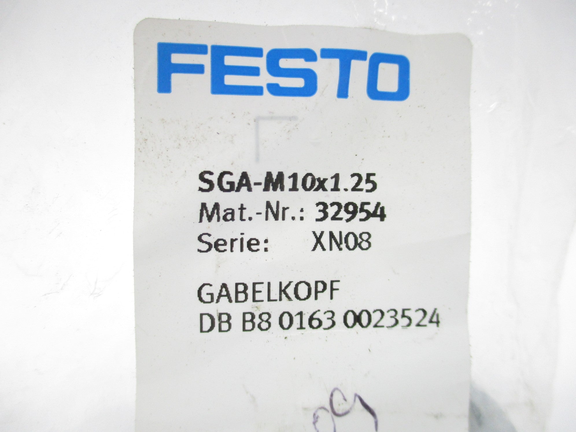 FESTO SGA-M10X1.25 NSNP