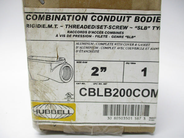 HUBBELL CBLB200COM NSMP
