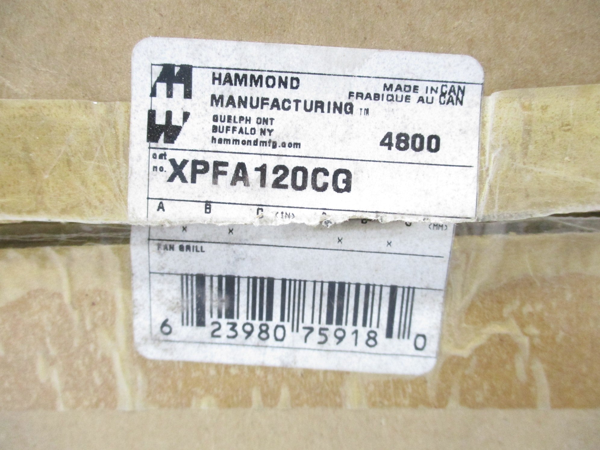 HAMMOND XPFA120CG NSMP