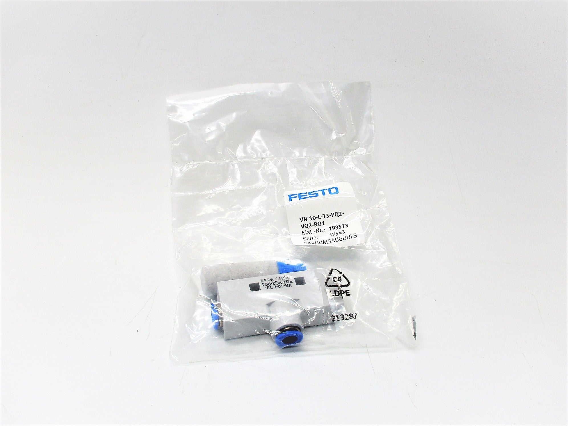 FESTO VN-10-L-T3-PQ2-VQ2-R01 NSNP