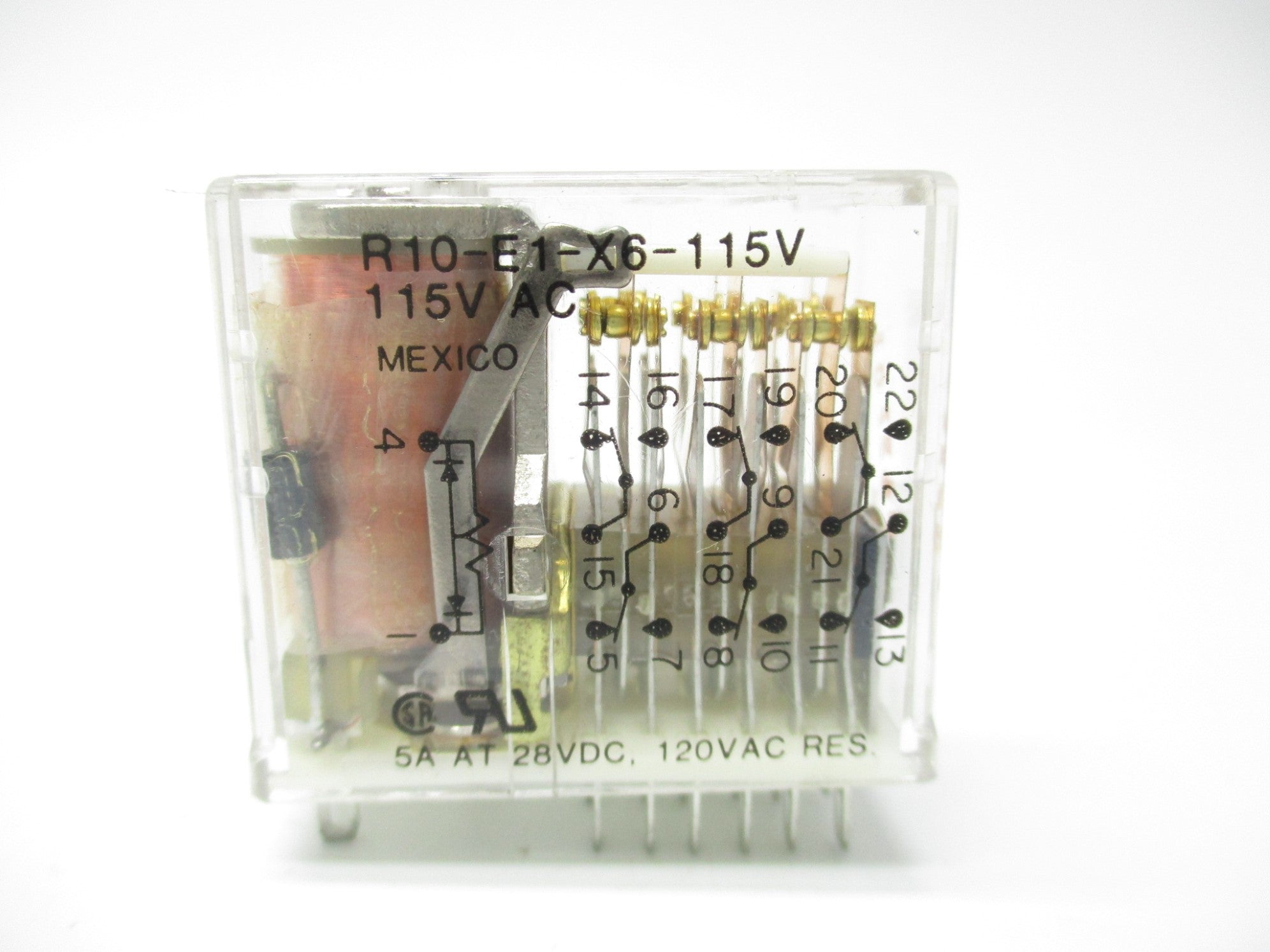POTTER&BRUMFIELD R10-E1-X6-115V 115VAC NSMP