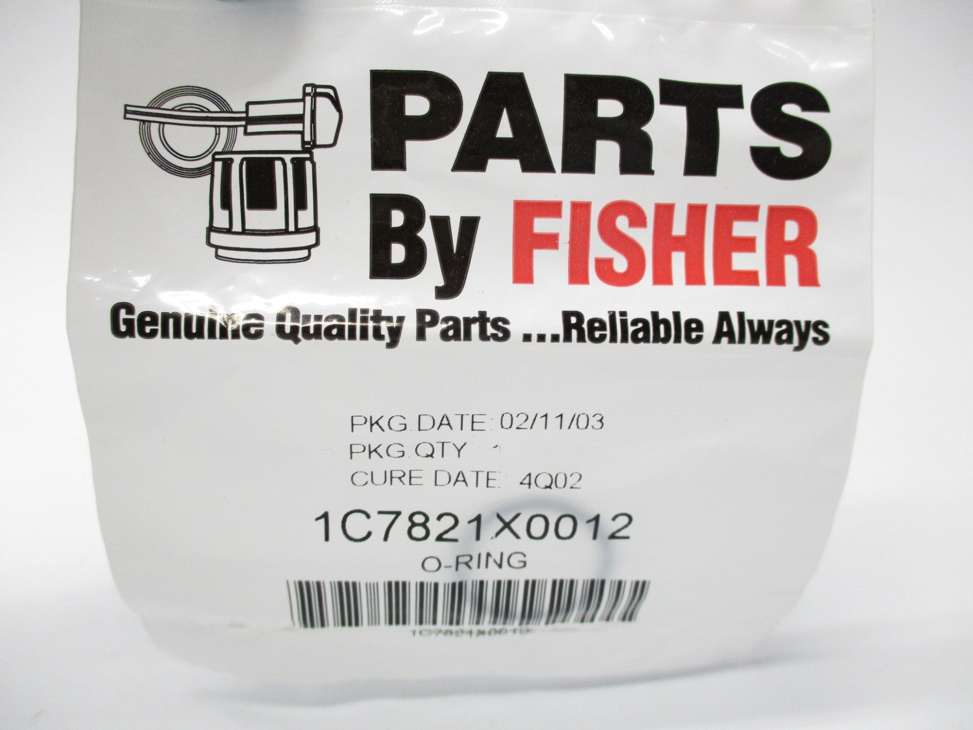 FISHER 1C7821X0012 NSMP