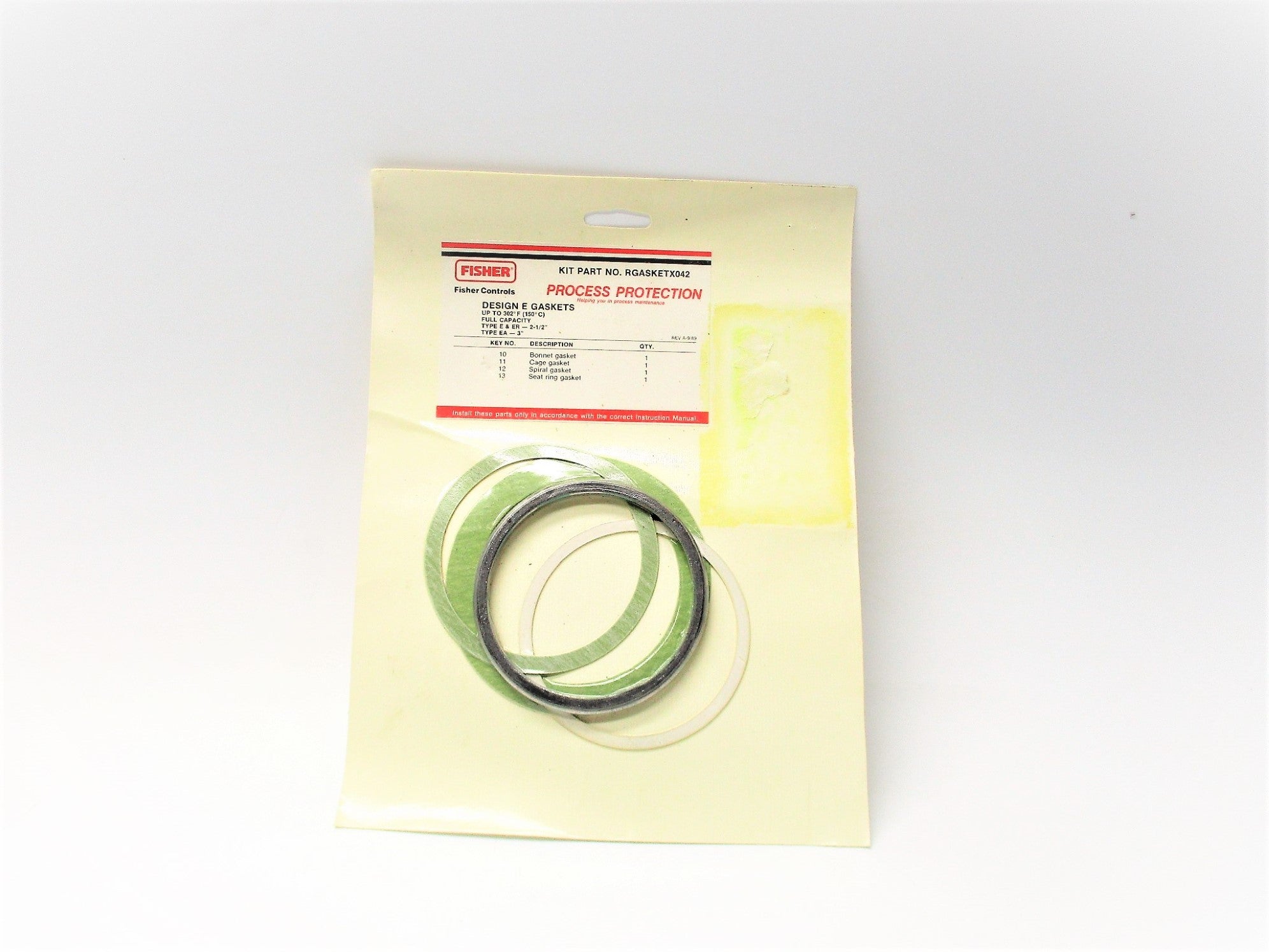 FISHER RGASKETX042 NSFS