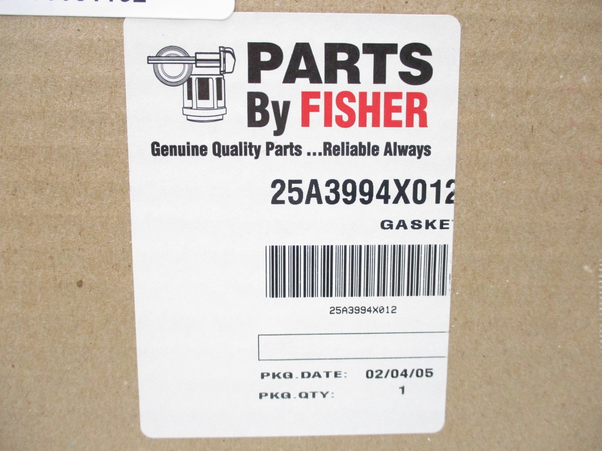 FISHER 25A3994X012 NSMP