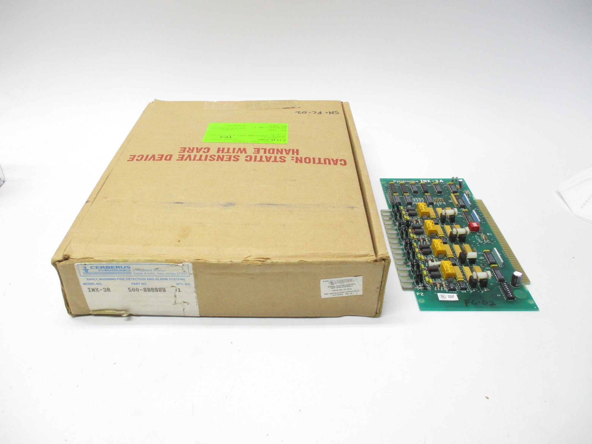 PYROTRONICS INX-3A NSMP