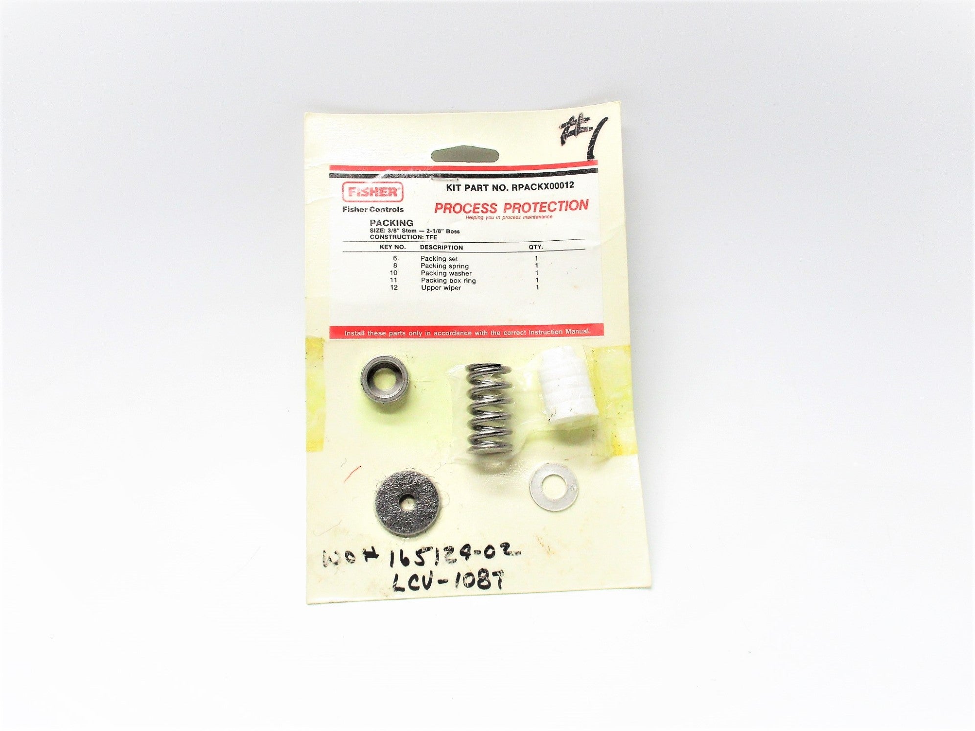 FISHER RPACKX00012 NSFS
