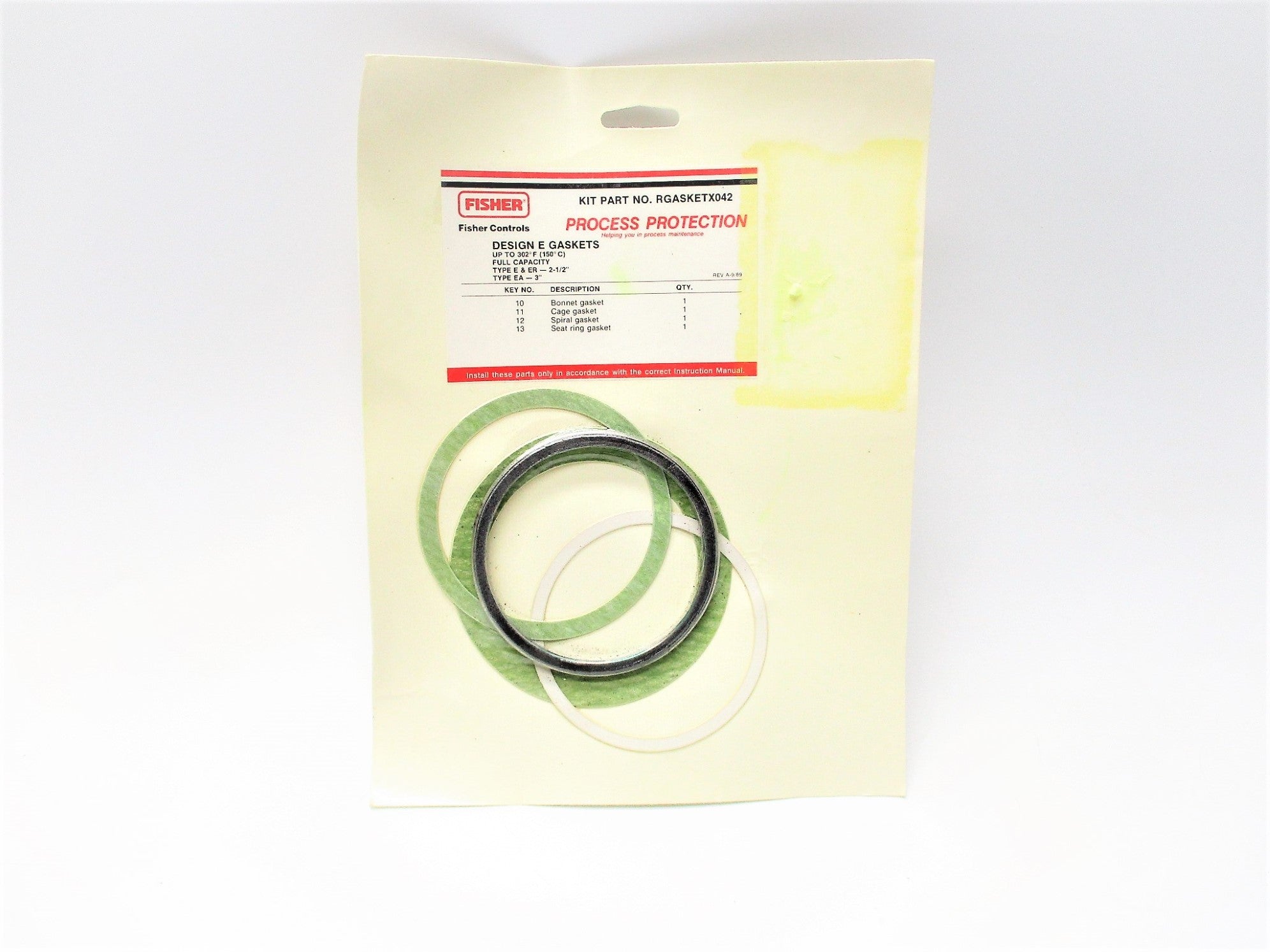 FISHER RGASKETX042 NSFS