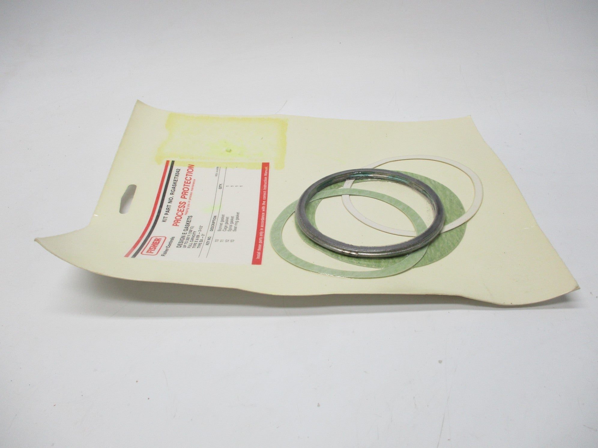 FISHER RGASKETX042 NSFS