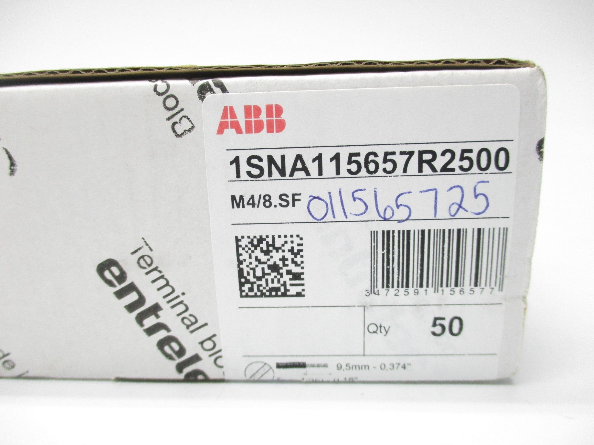 ABB 1SNA115657R2500 (PKG OF 50) NSMP