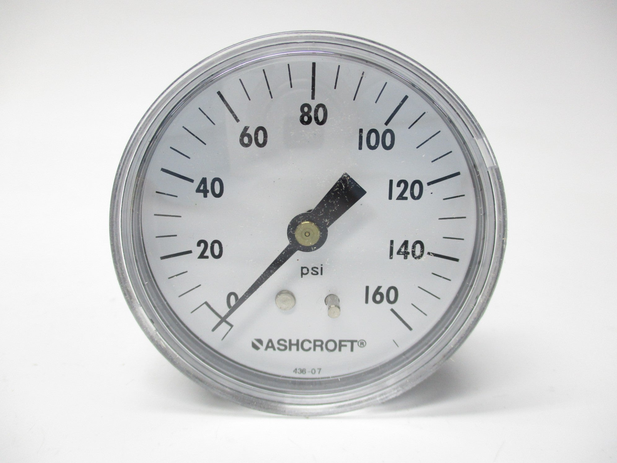 ASHCROFT 25W1005H02B160# 0-160PSI 2-1/2" NSMP
