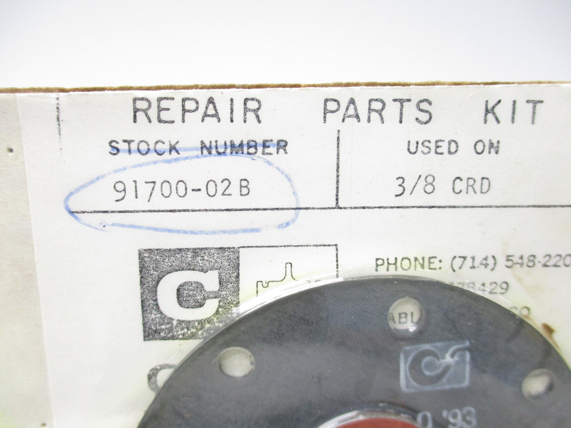 CLA-VAL 91700-02B NSFS