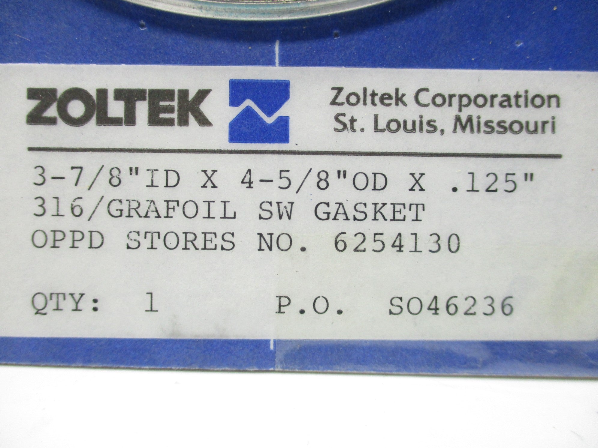 ZOLTEK 6254130 NSFS