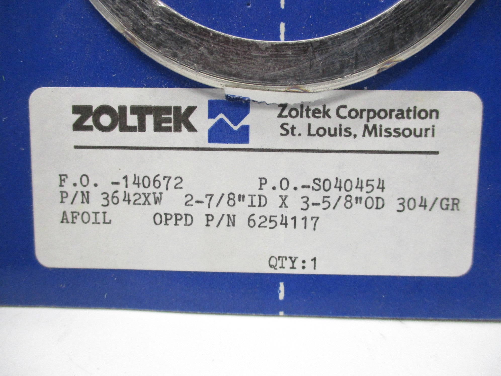 ZOLTEK 6254117 NSFS