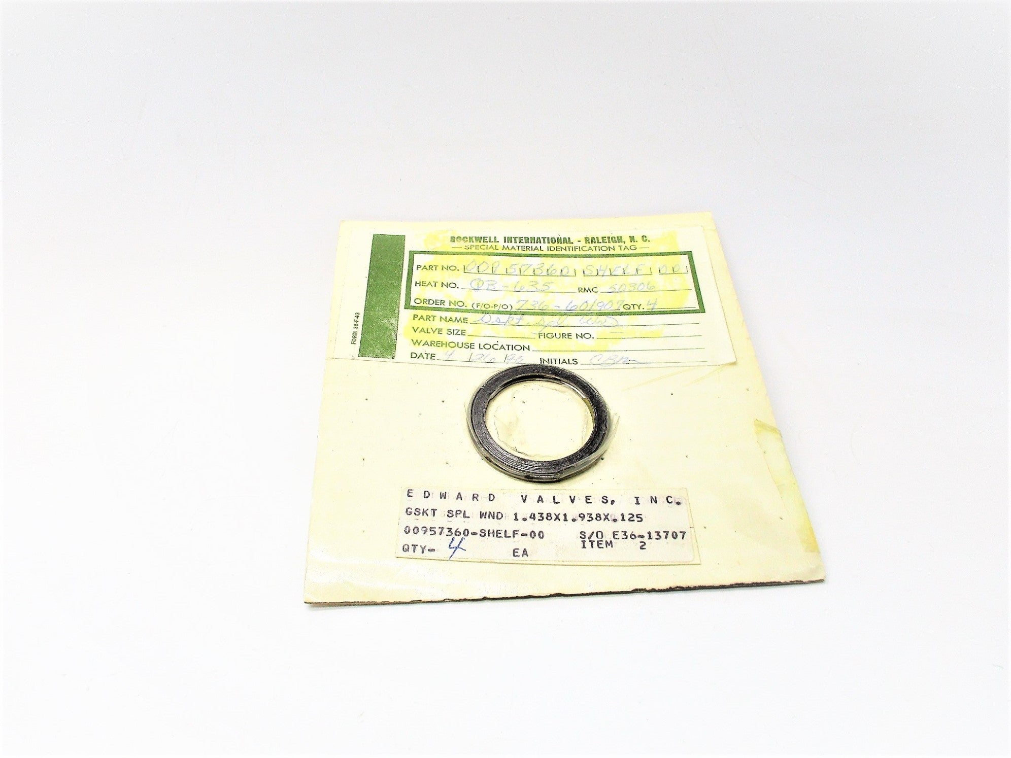 EDWARD 00957360-SHELF-00 NSFS