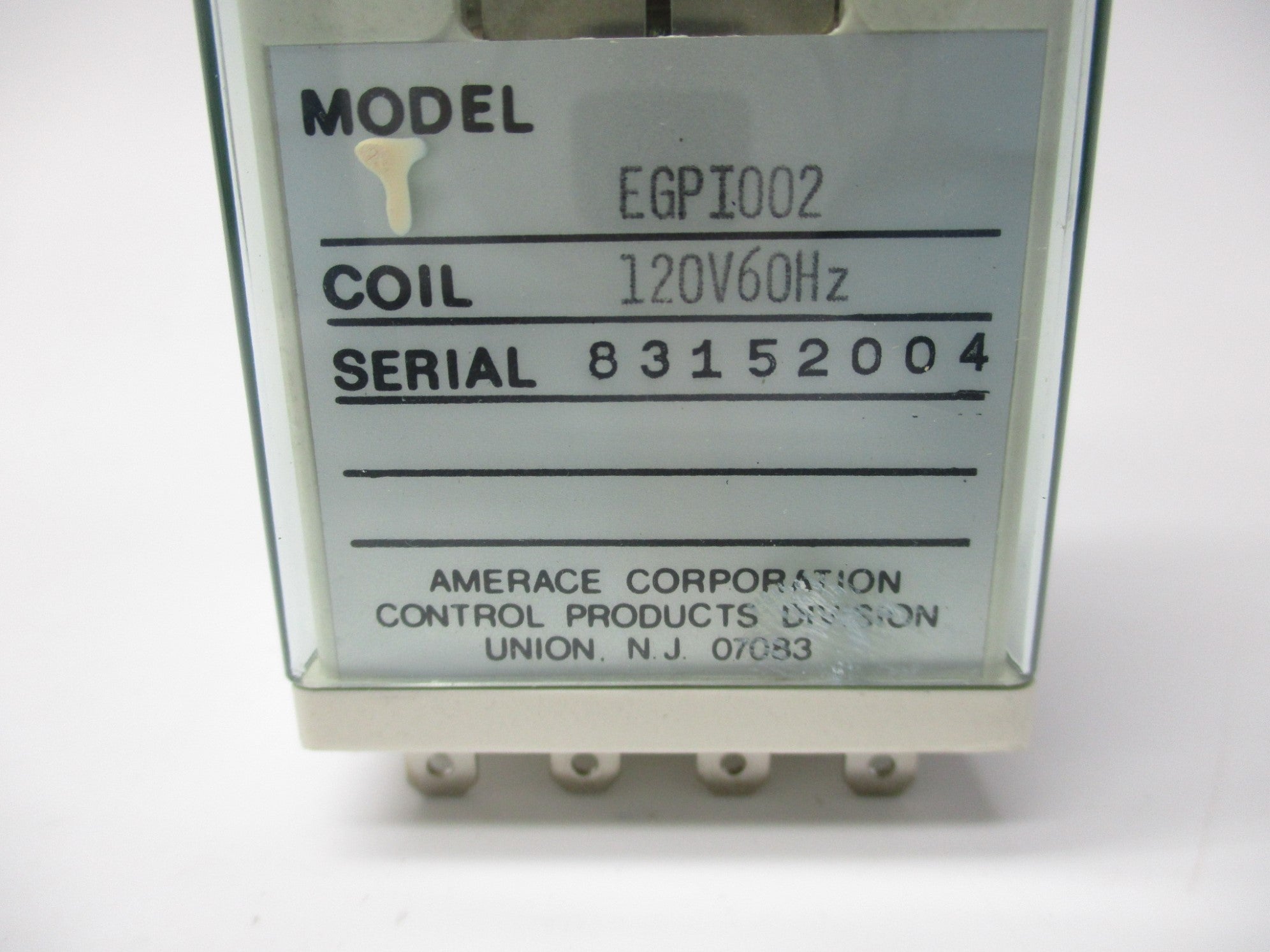 AMERACE EGPI002 120V NSNP