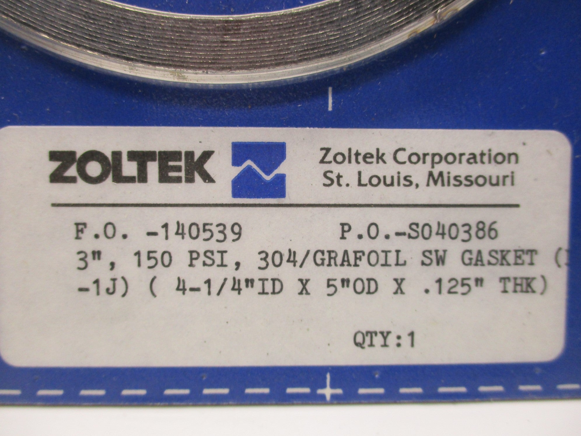 ZOLTEK S040386 NSFS