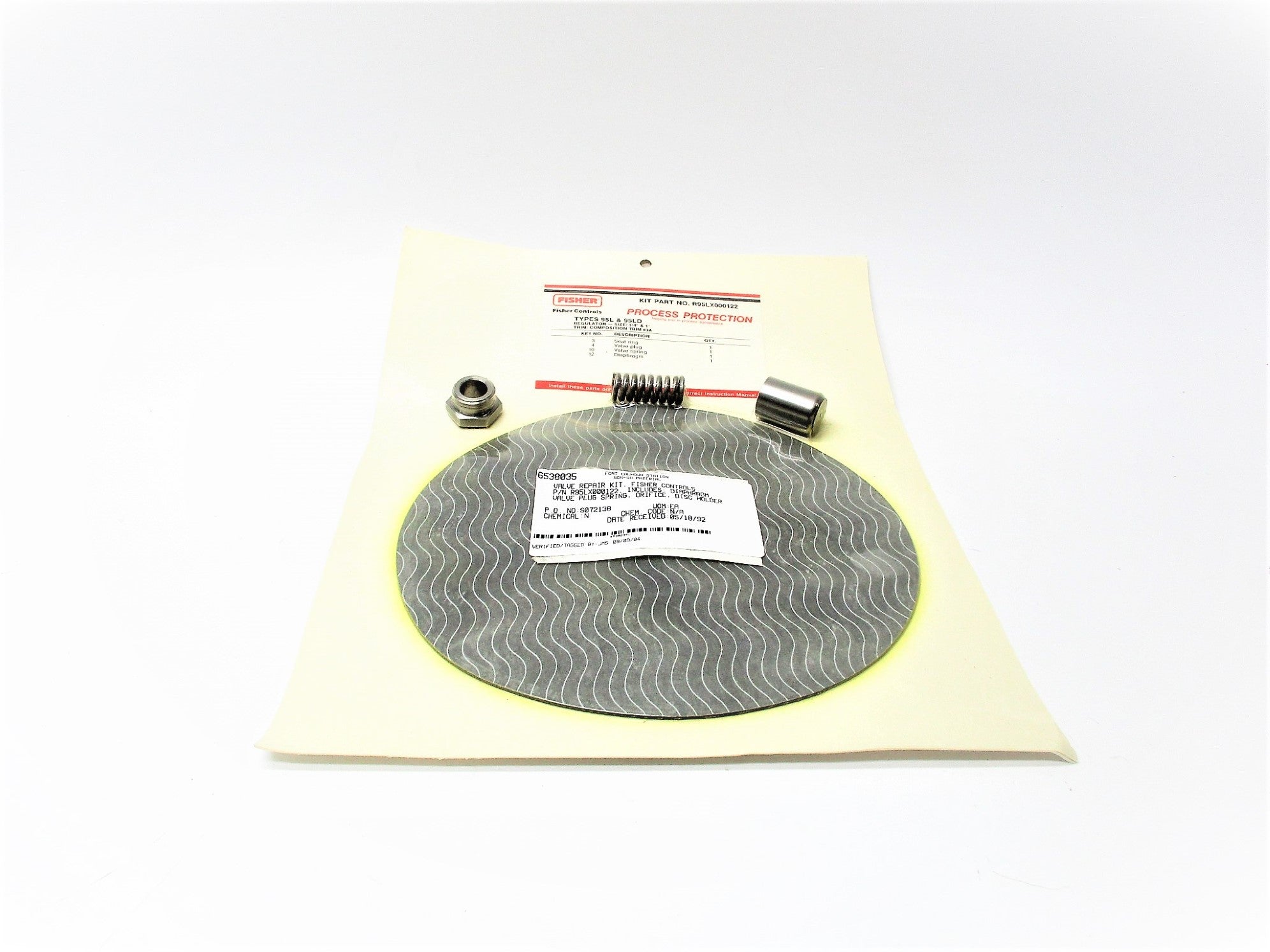 FISHER R95LX000122 NSFS