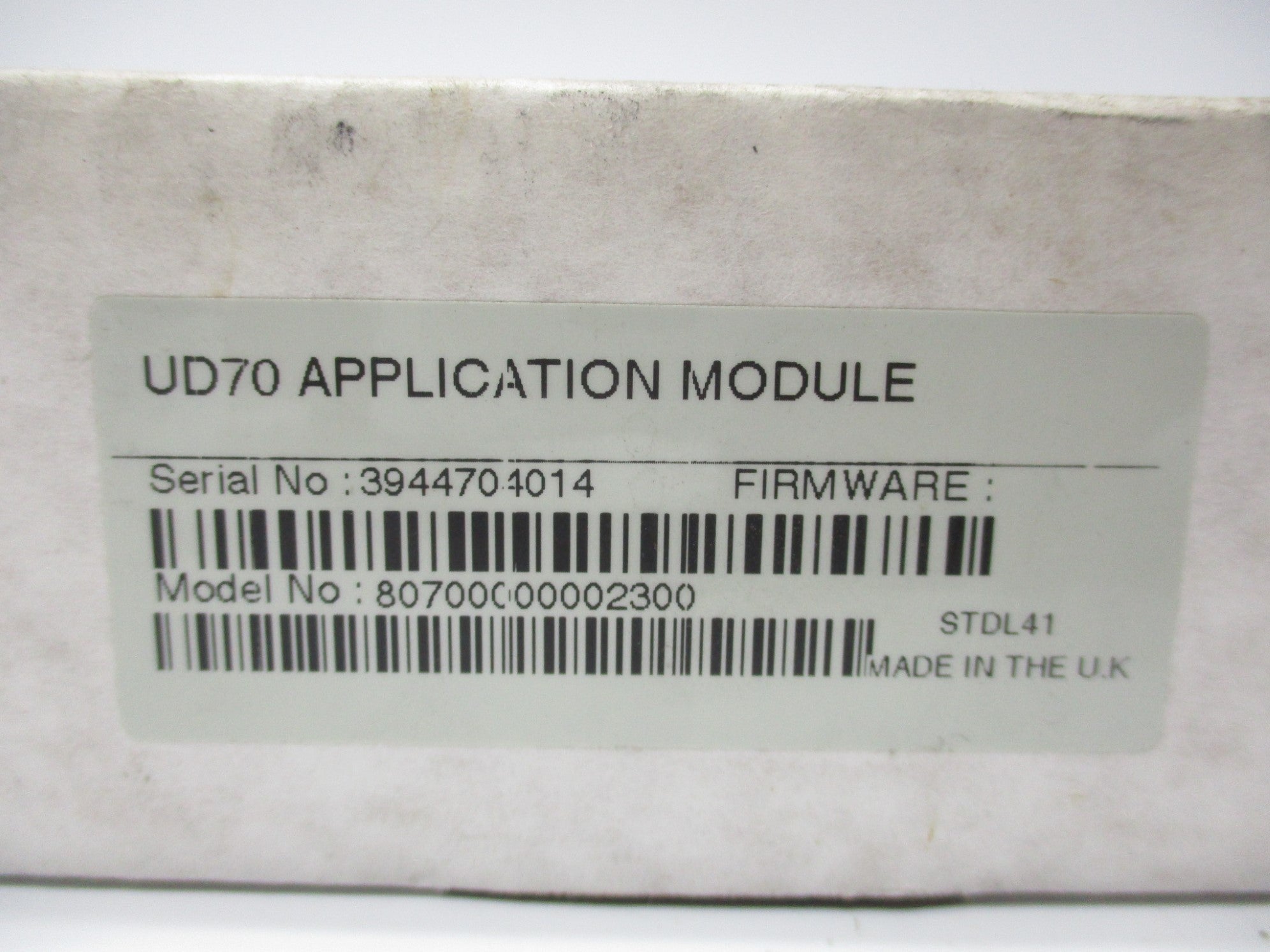 CONTROL TECHNIQUES UD70 NSMP