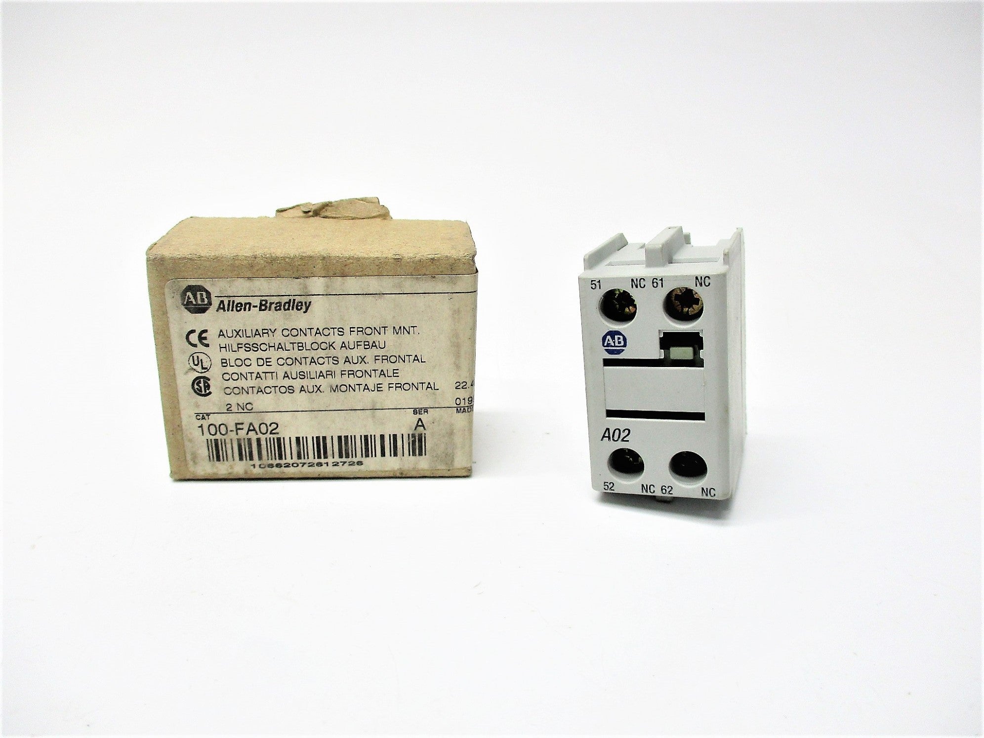 ALLEN BRADLEY 100-F SER. A NSMP