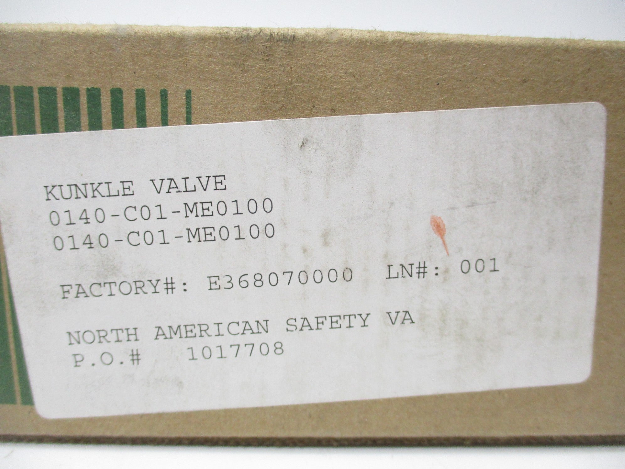 KUNKLE 140-C01-ME100 NSMP