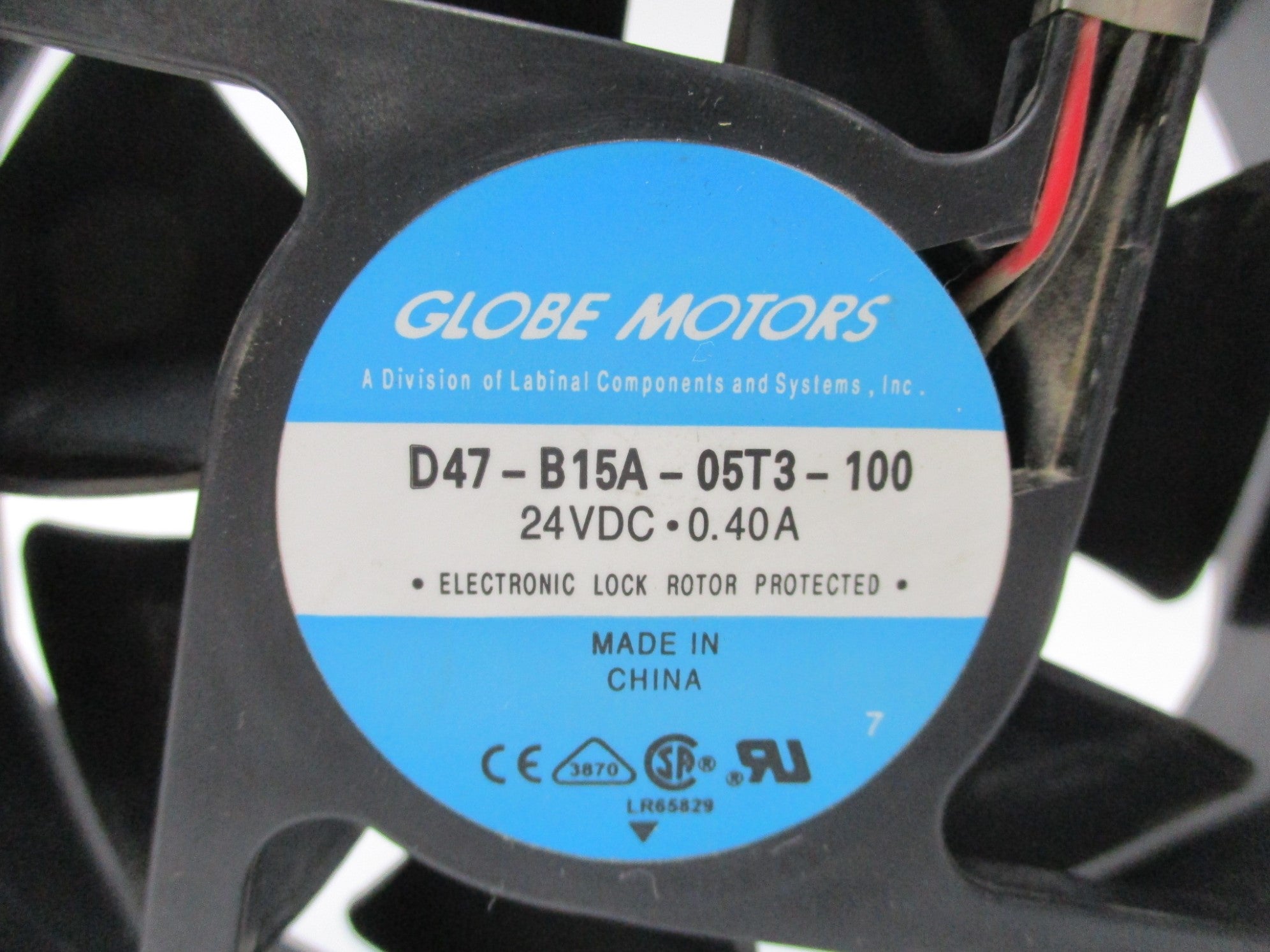 GLOBE MOTORS D47-B15A-05T3-100 UNMP