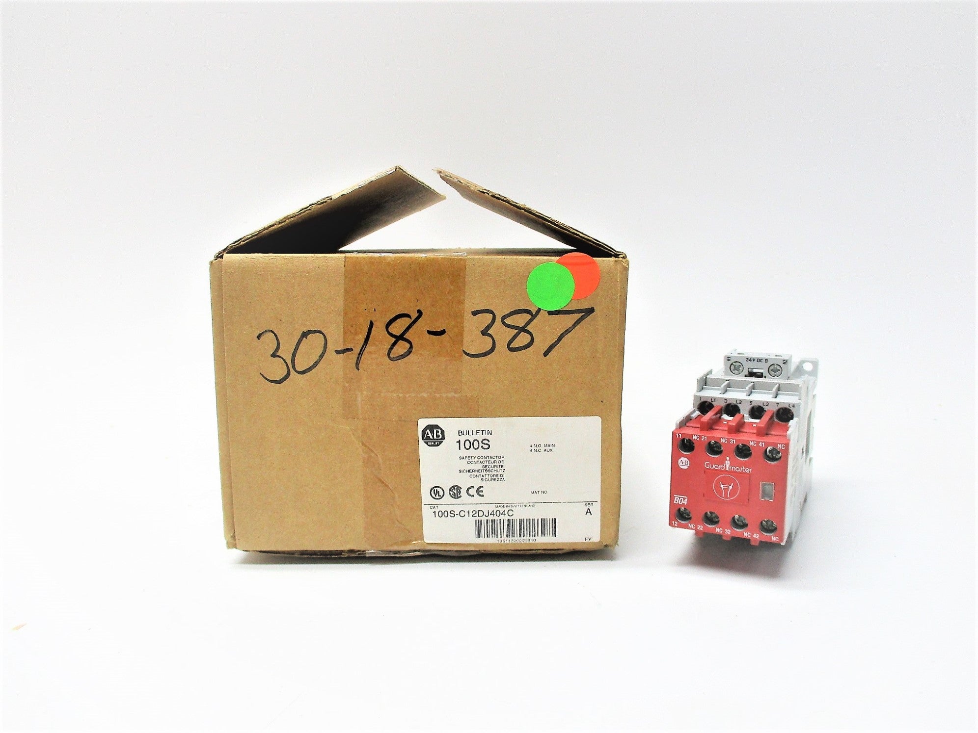 INDUSTRIAL SPARE PART 100S-C12DJ404C SER. A 24VDC (BR/WH) NSMP
