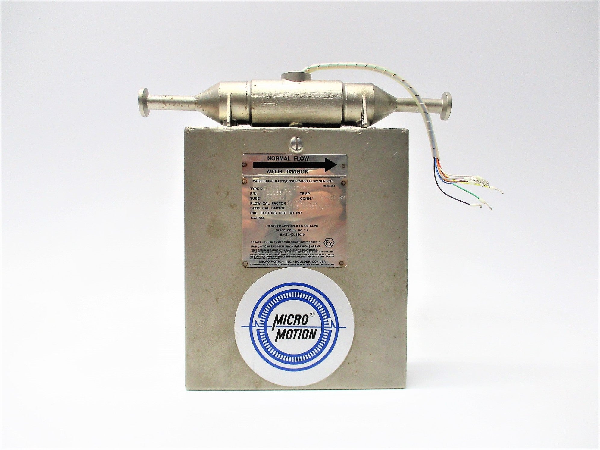 MICRO MOTION DS040S 1250PSI UNMP
