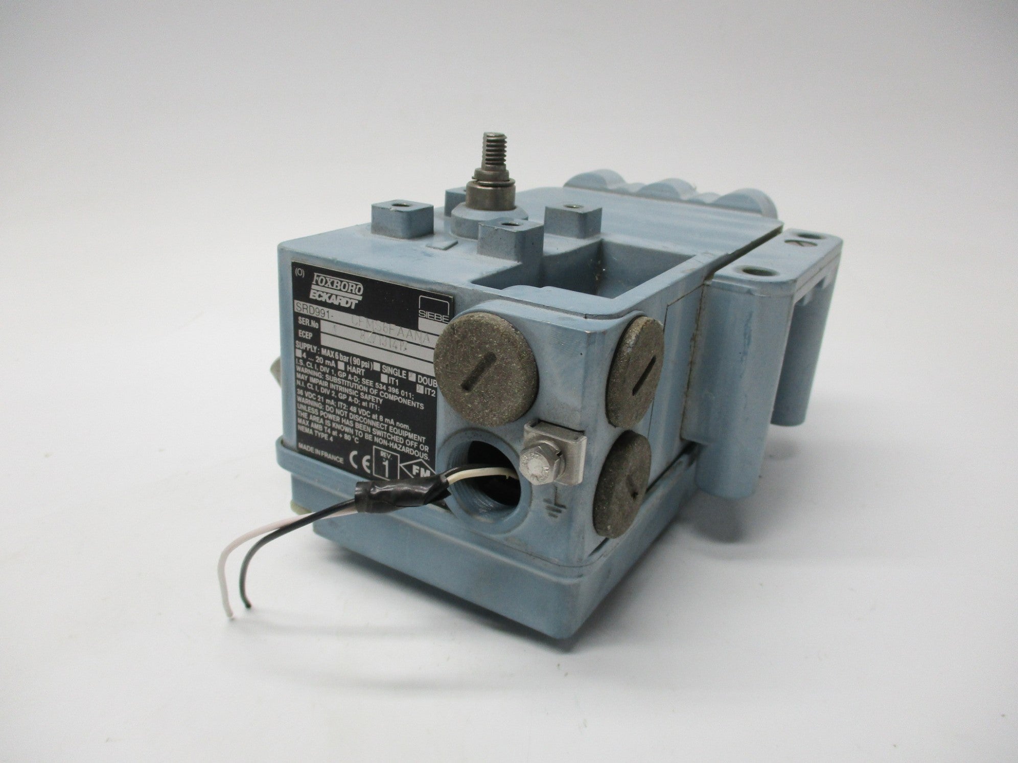 FOXBORO SRD991-CFMS6FAANA 90PSI (AS PICTURED) UNMP
