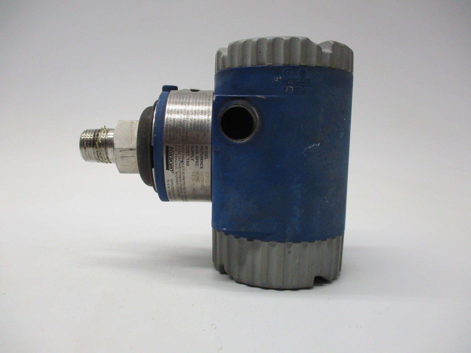 FOXBORO IGP10-D22E1F-L1 12.5-42VDC 0-3000PSI UNMP