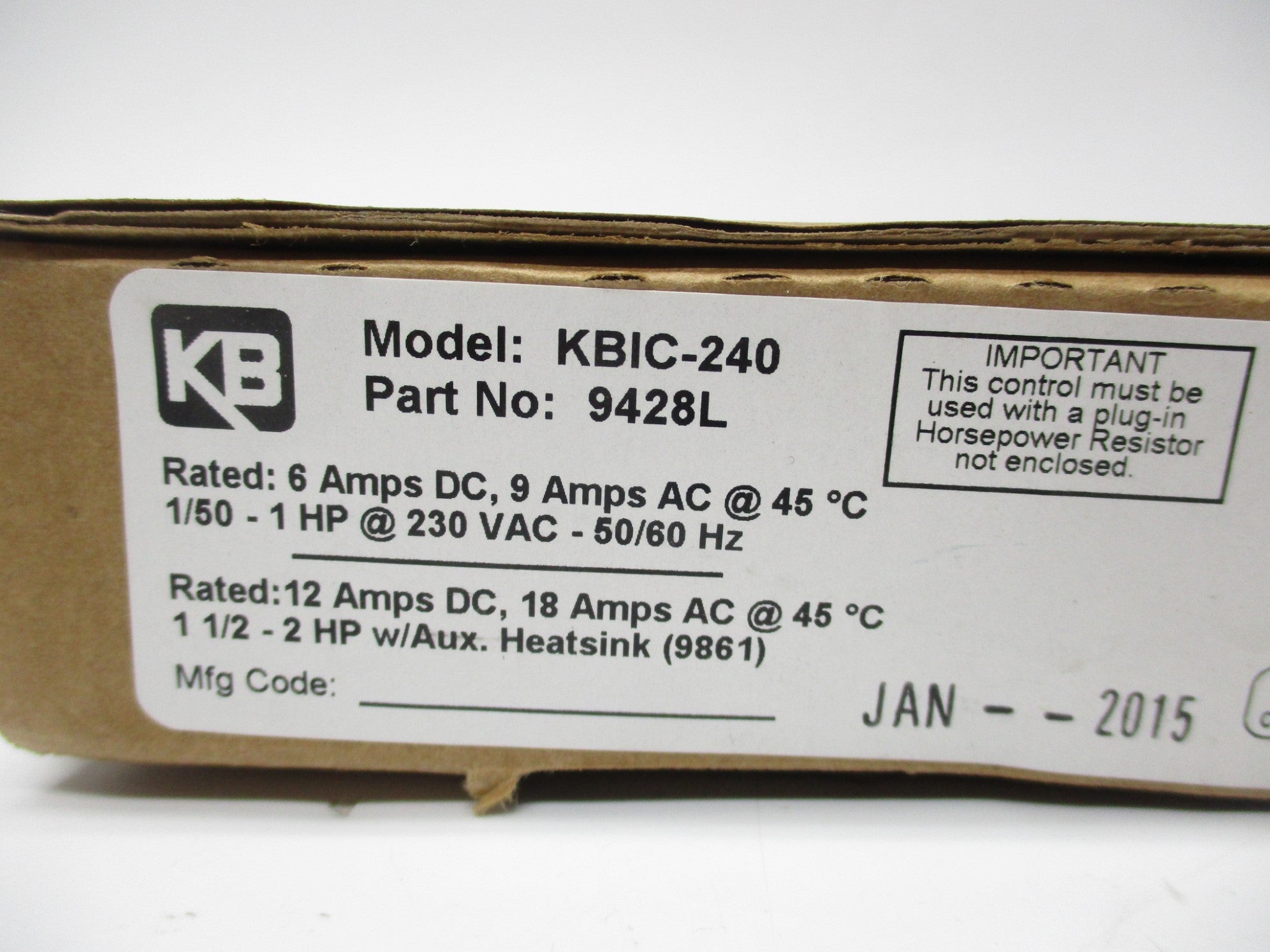 KB ELECTRONICS KBIC-240 (9428L) NSMP