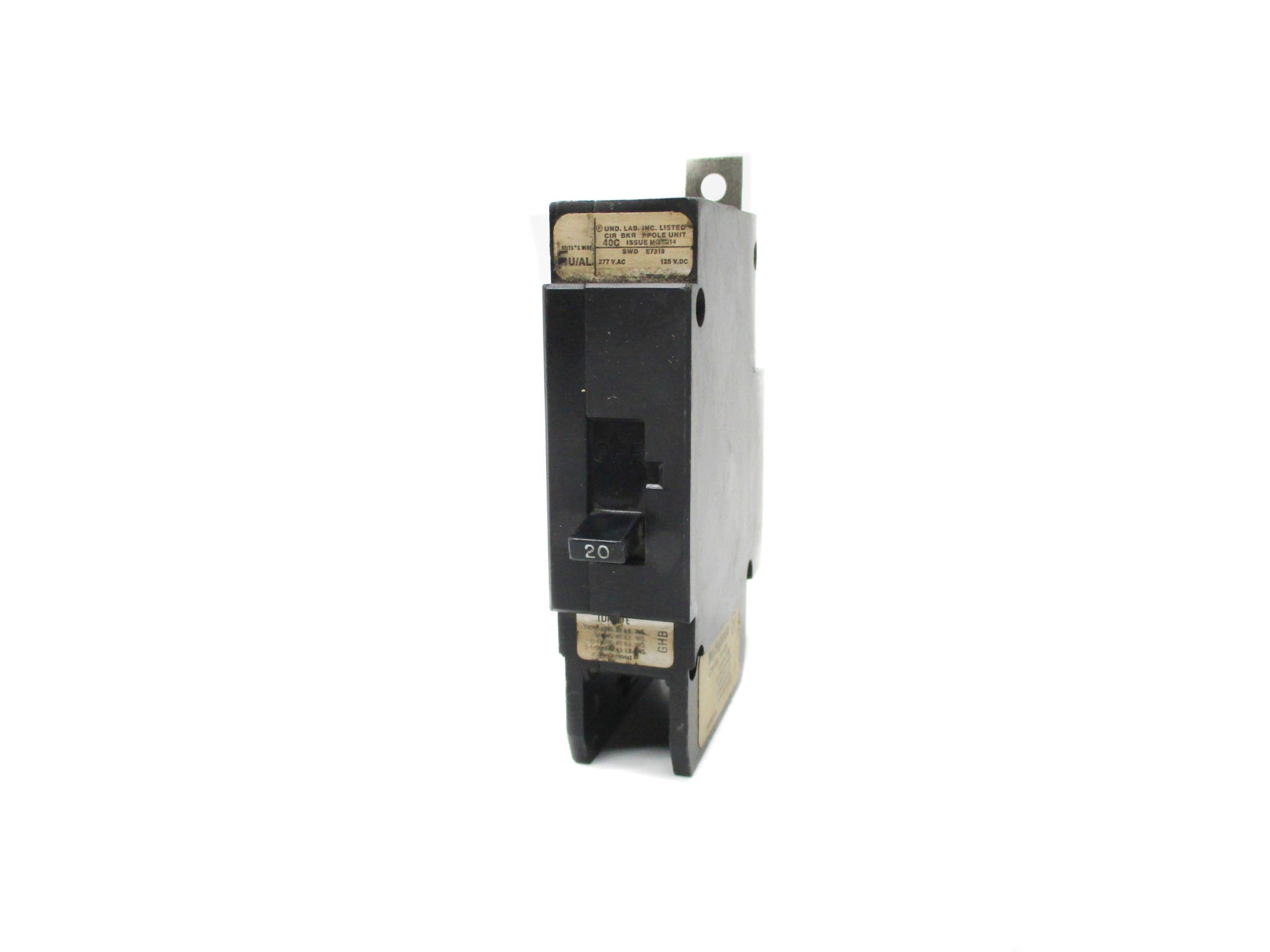 WESTINGHOUSE GHB1020 120/277VAC 20A UNMP