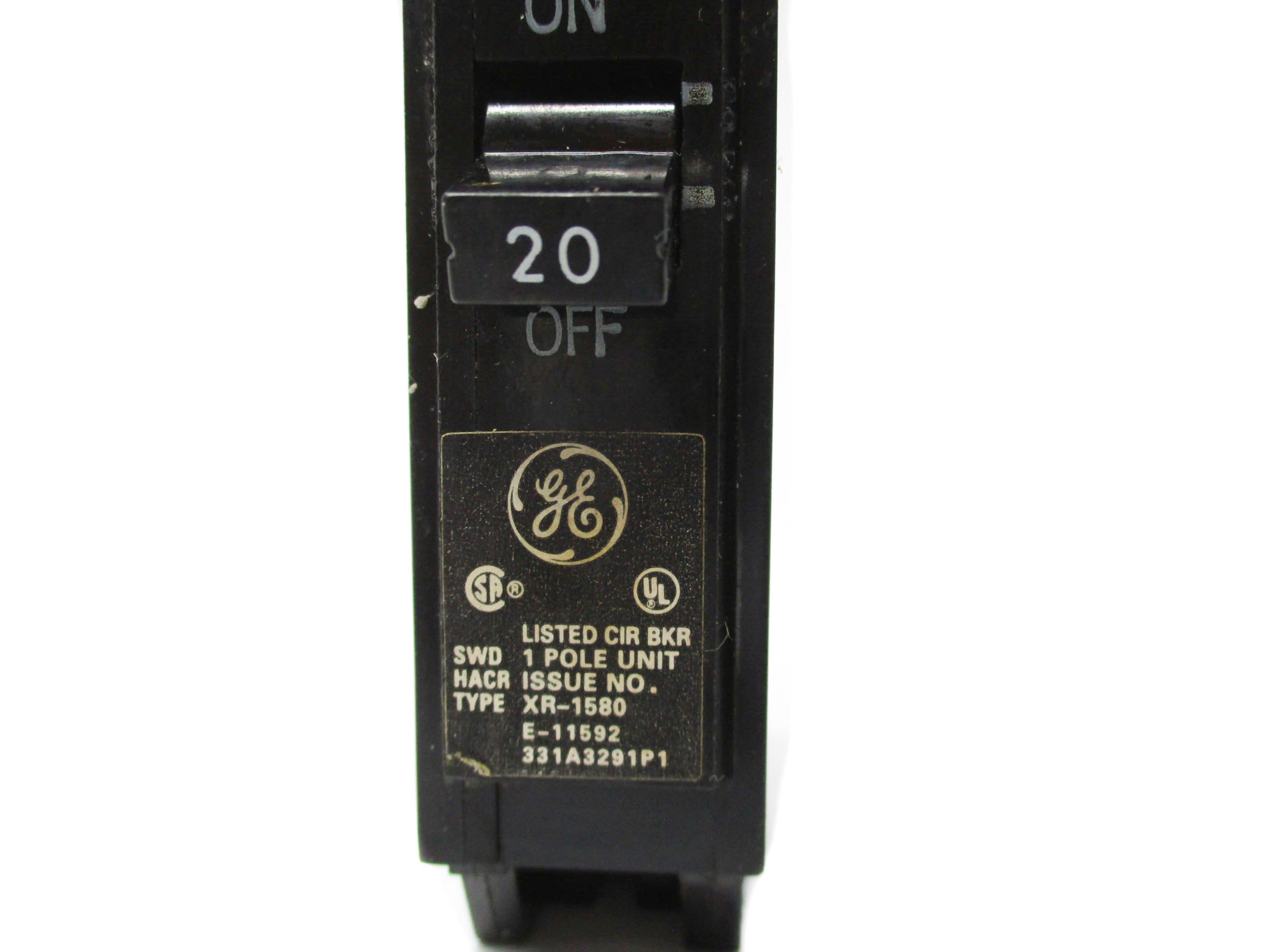 GENERAL ELECTRIC XR-1580 20A UNMP