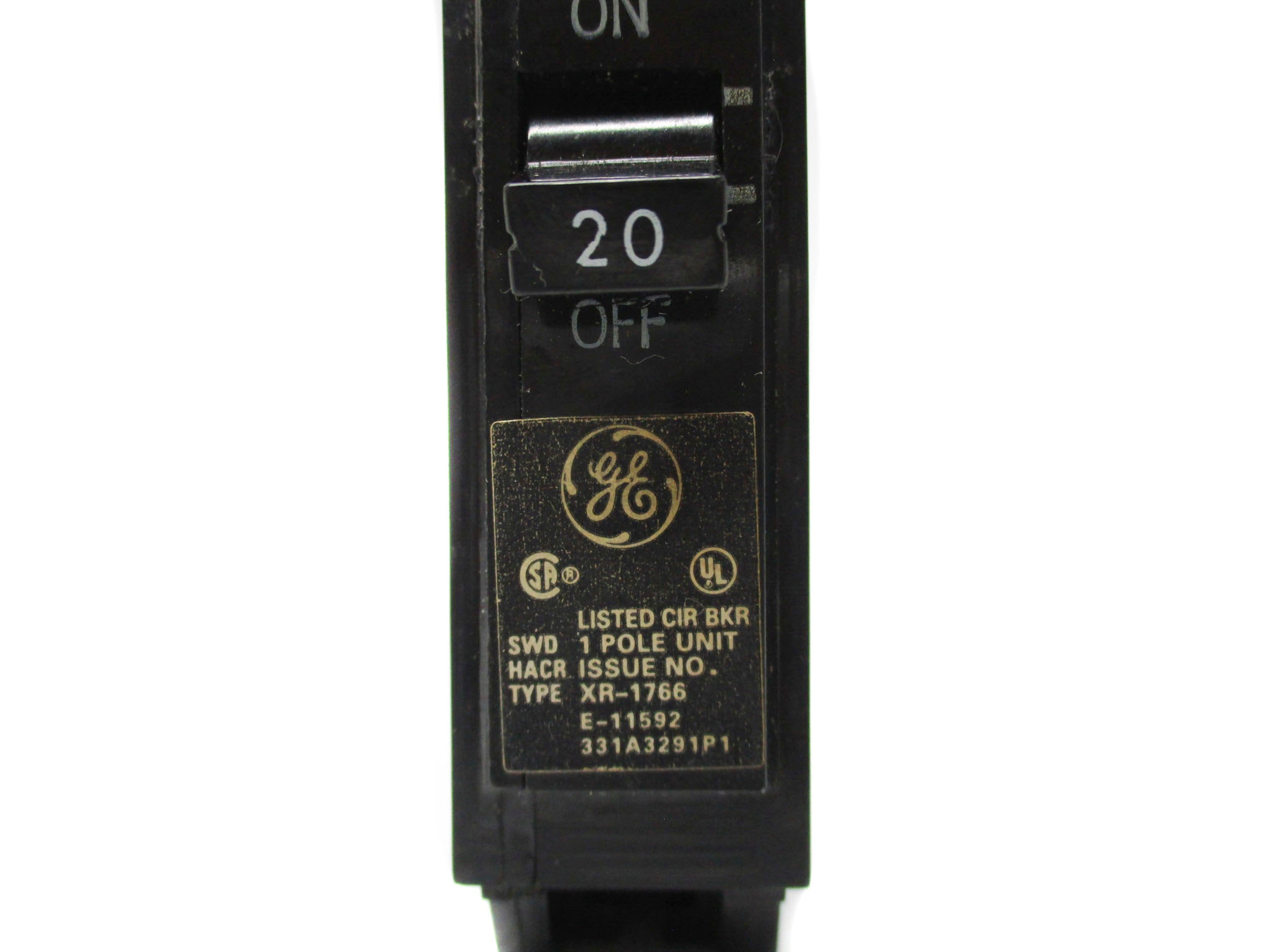 GENERAL ELECTRIC XR-1766 20A UNMP
