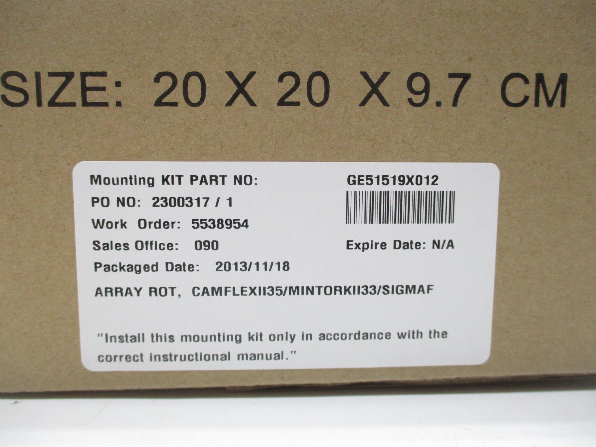 FISHER GE51519X012 NSMP