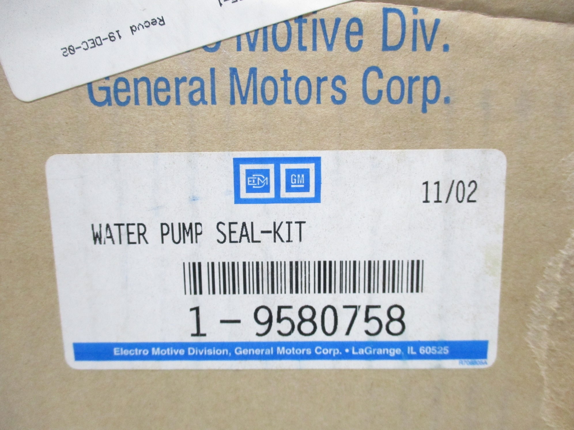 GENERAL MOTORS 1-9580758 NSMP