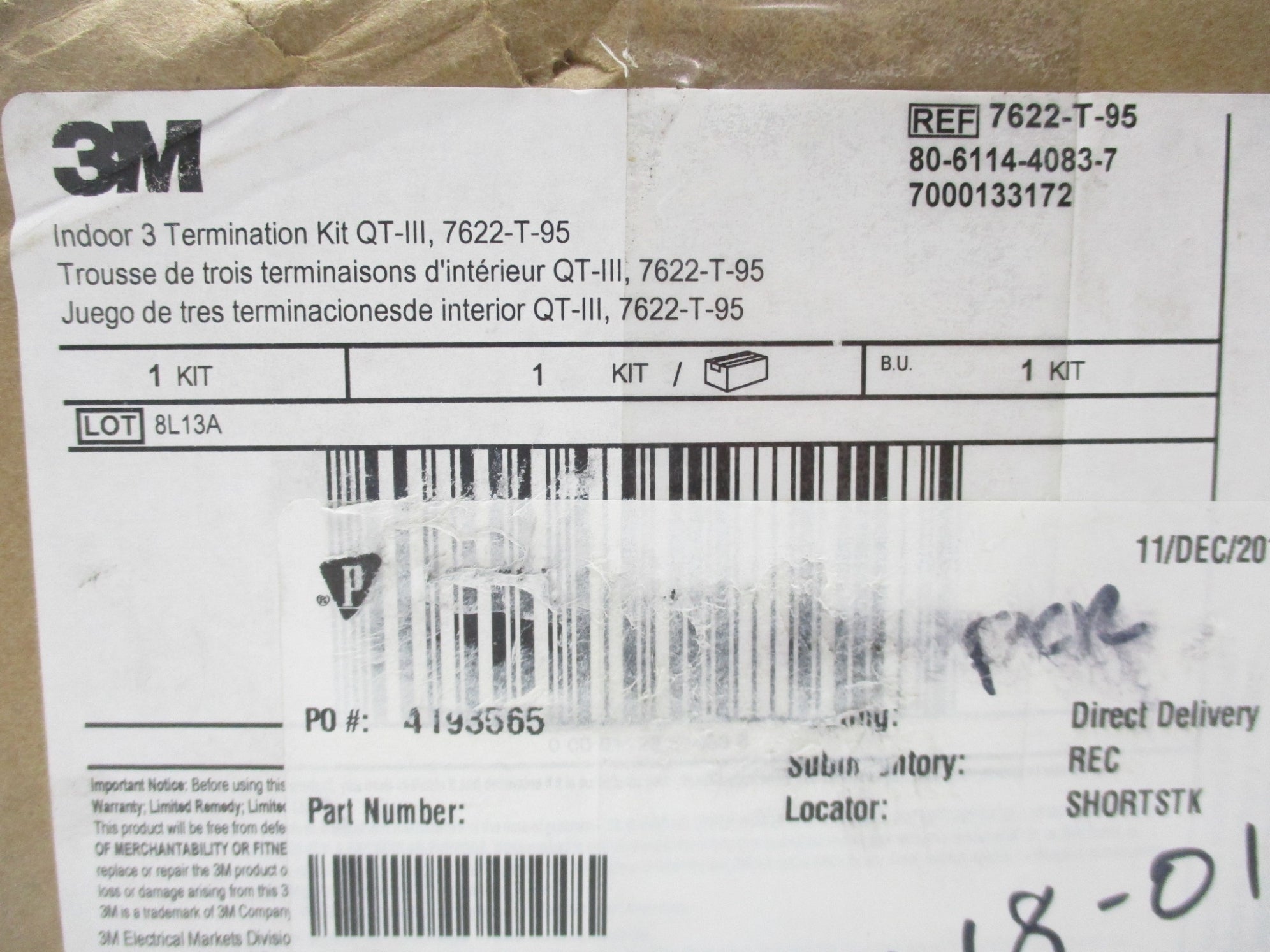 SPARE PART 7622-T-95 NSMP