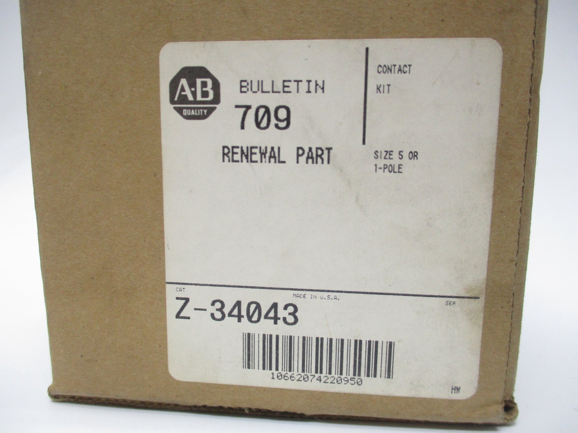 ALLEN BRADLEY Z-34043 (BR/WH) NSMP
