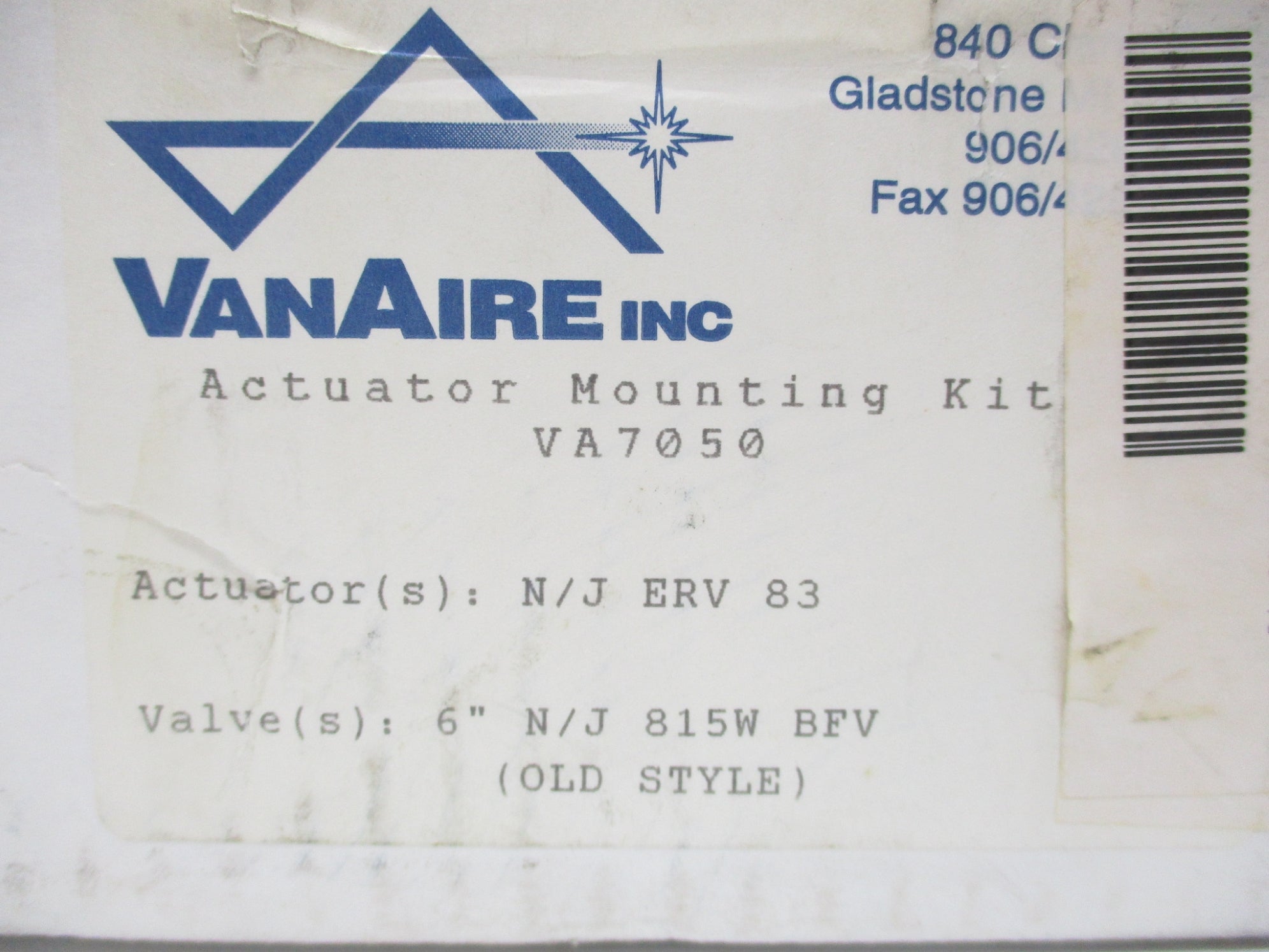VANAIRE VA7050 NSMP