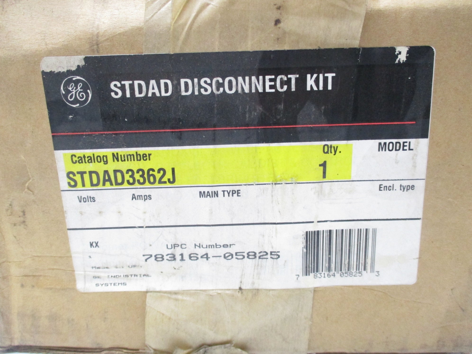 GENERAL ELECTRIC STDAD3362J NSFS