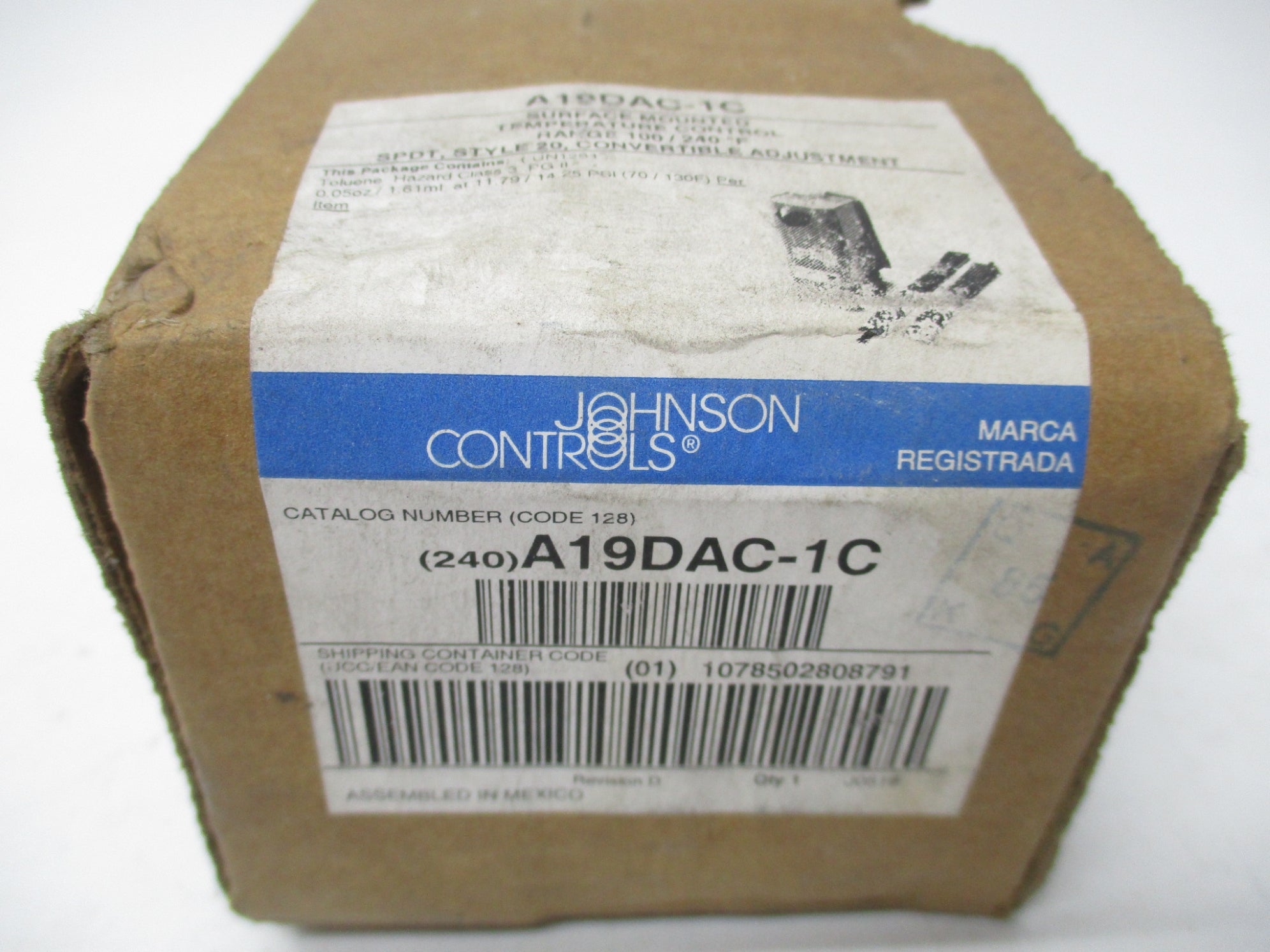 JOHNSON CONTROLS A19DAC-1C NSMP
