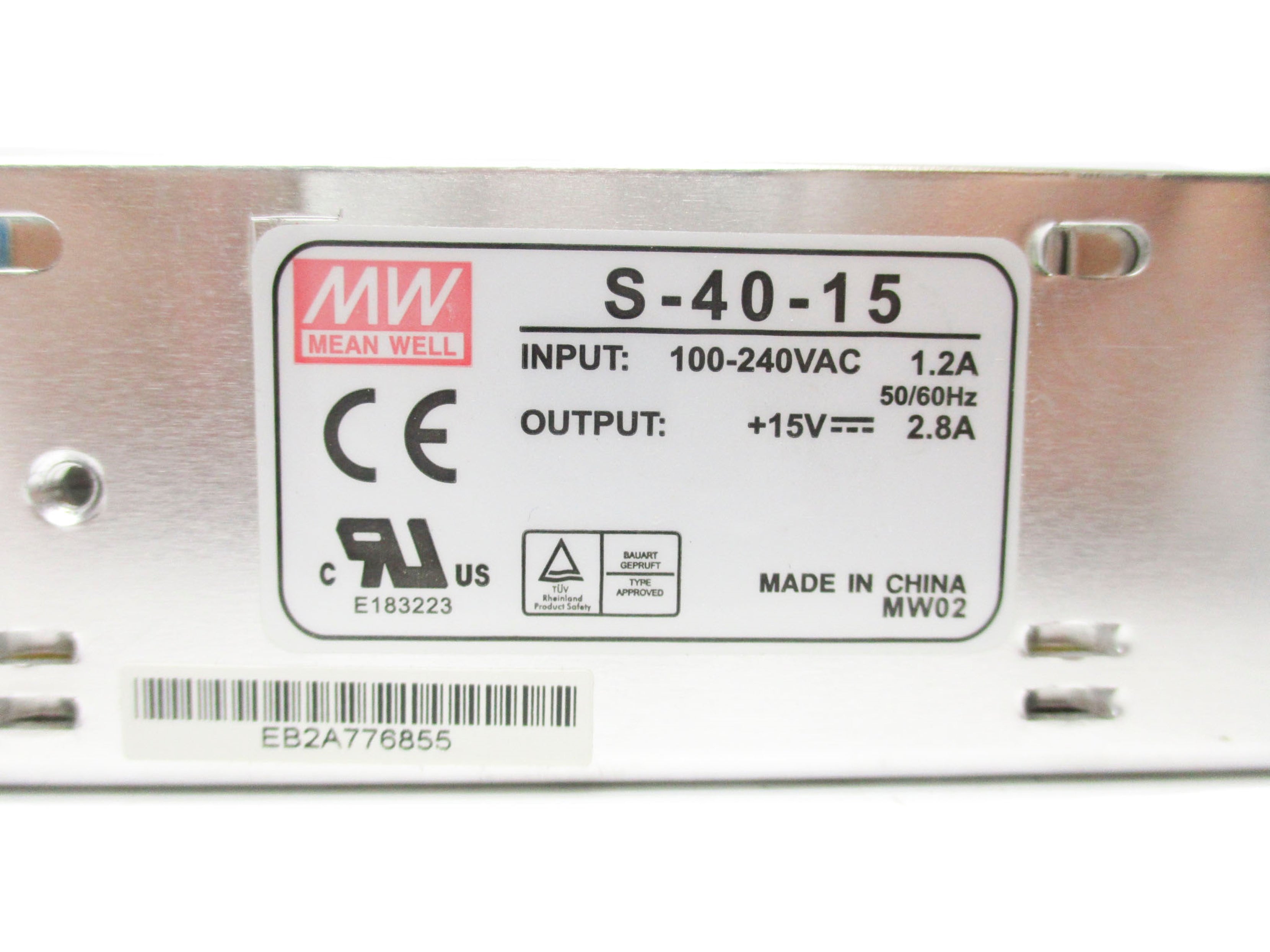 MEAN WELL S-40-15 NSMP