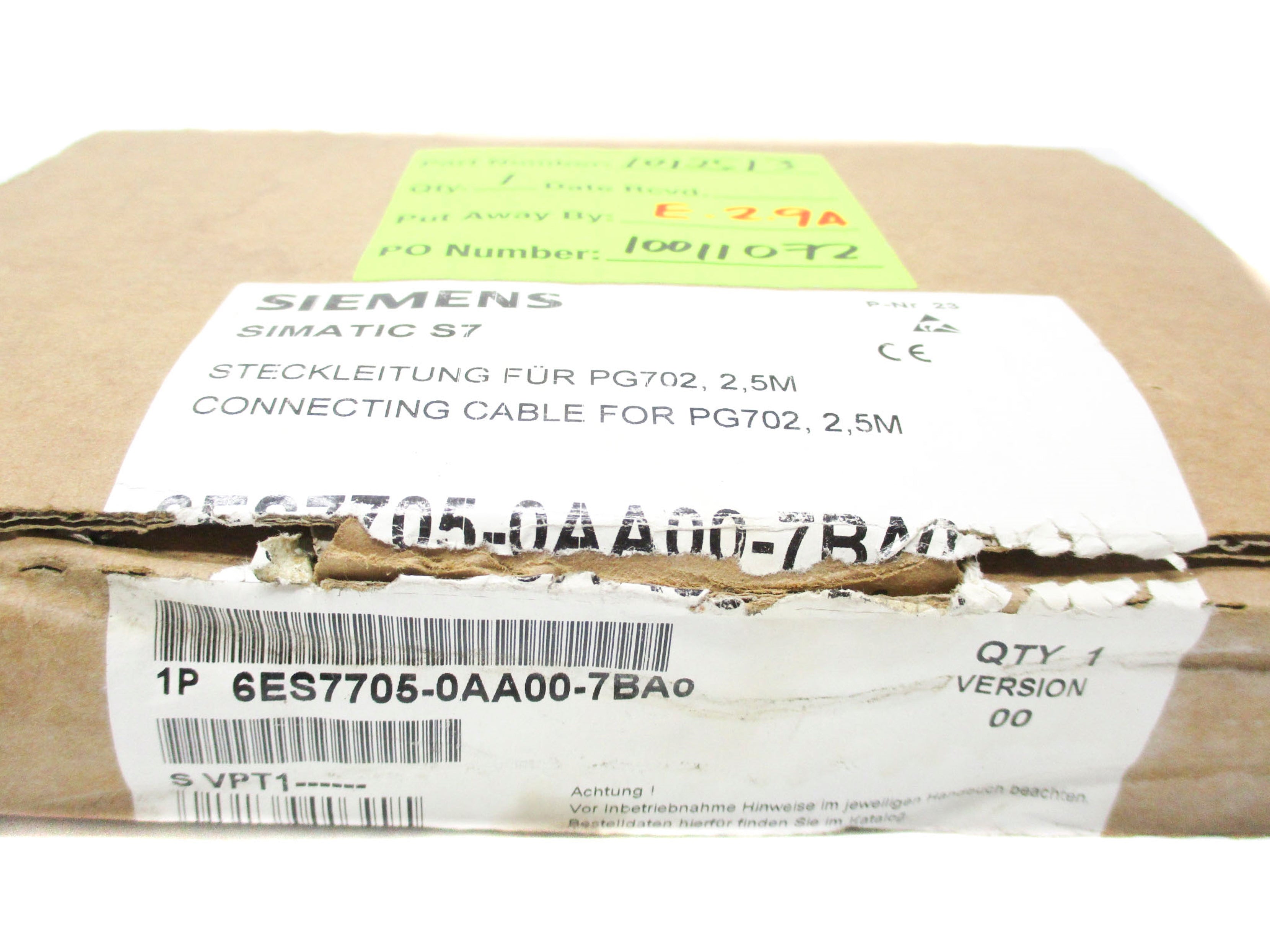 SIEMENS 1P 6ES7705-0AA00-7BA0 NSMP