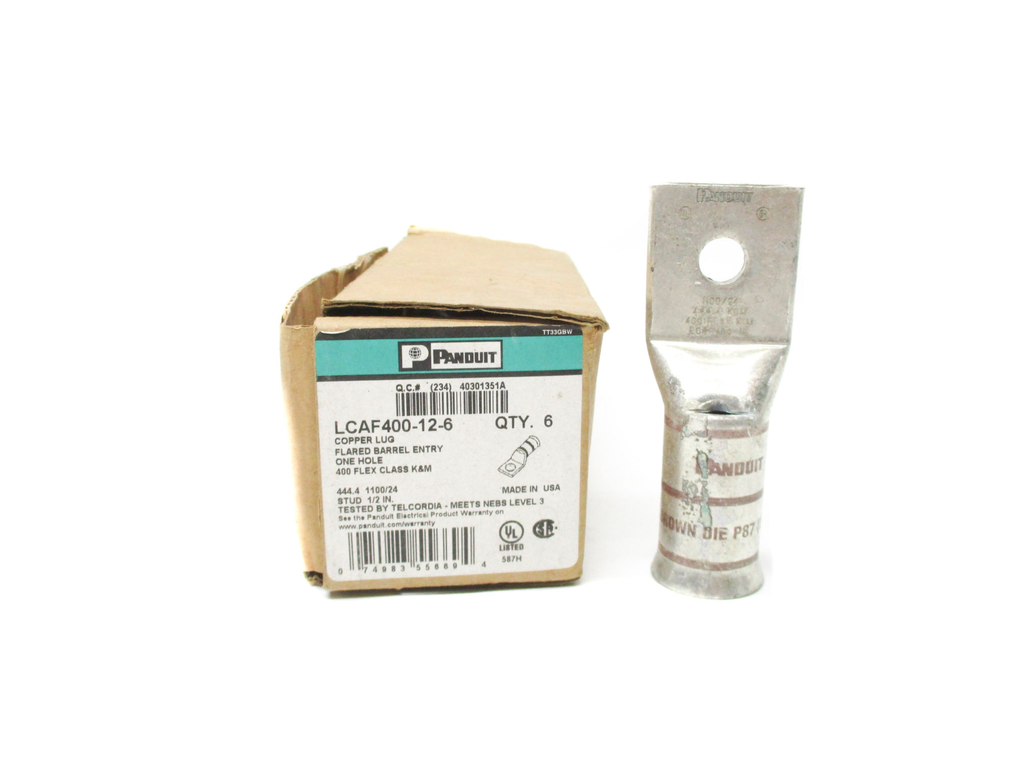 PANDUIT LCAF400-12-6 (PKG OF 6) NSMP