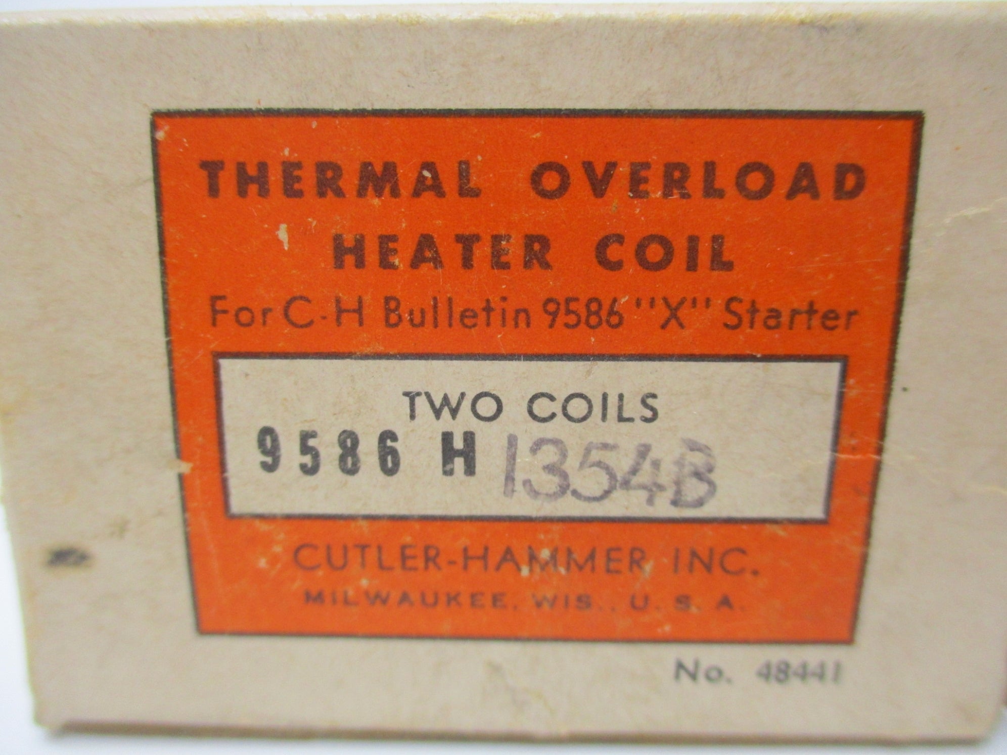 CUTLER HAMMER 9586H1354B (PKG OF 2) NSMP